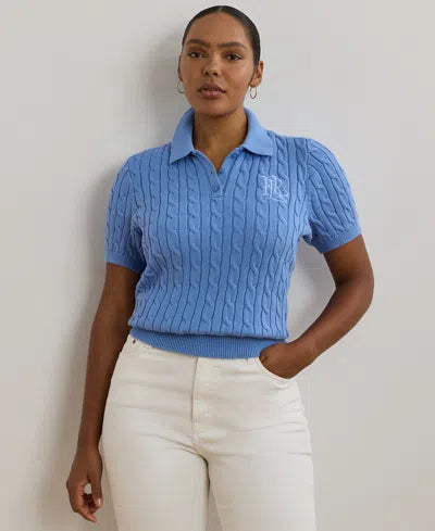 Polo Ralph Lauren Cable Knit Polo Shirt - 2X