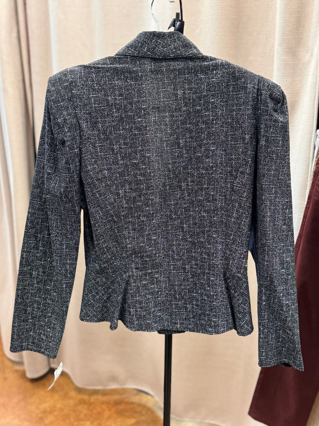 Vintage 90’s Byer Too! Grey & White Blazer - Small