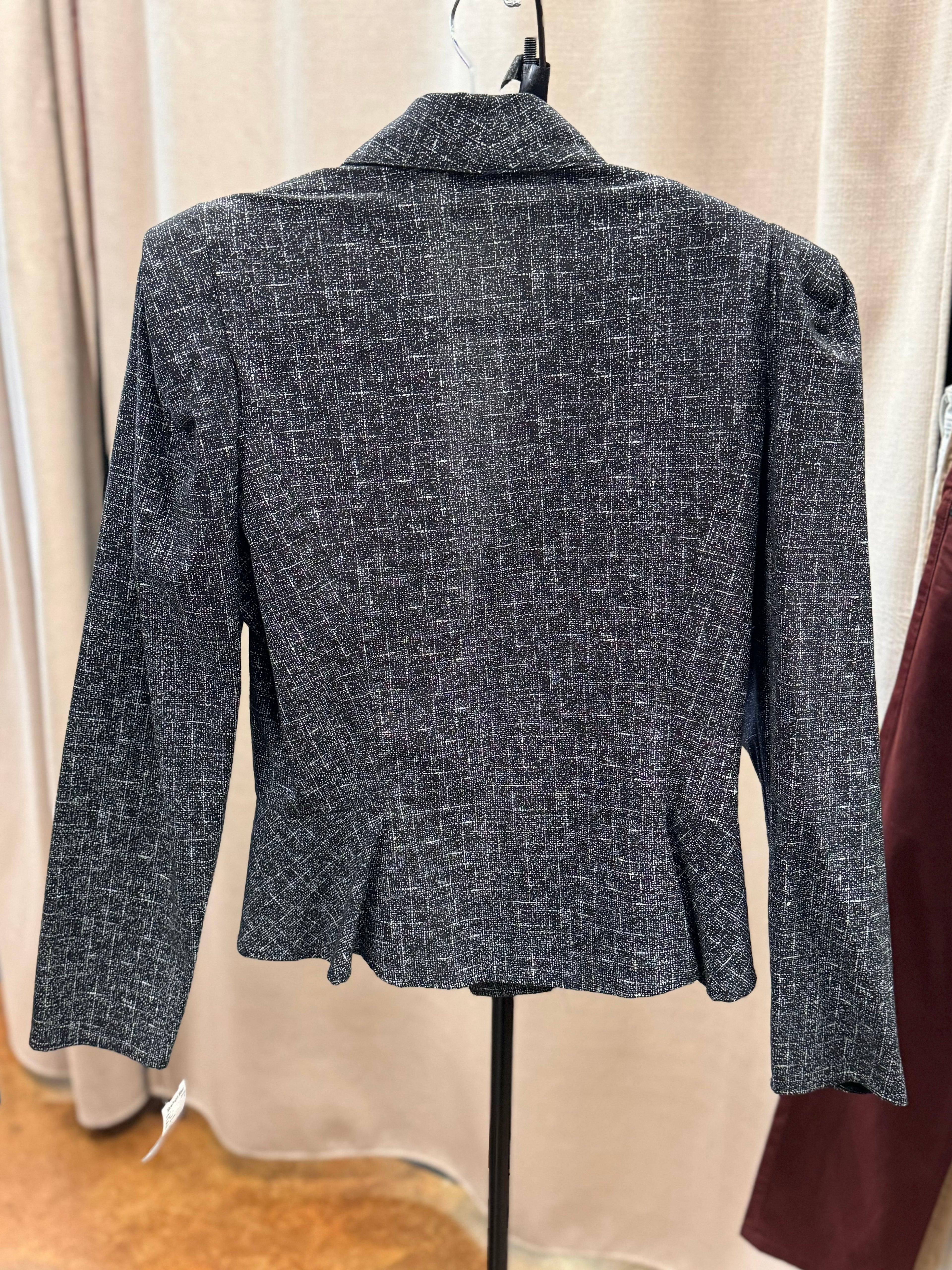 Vintage 90’s Byer Too! Grey & White Blazer - Small