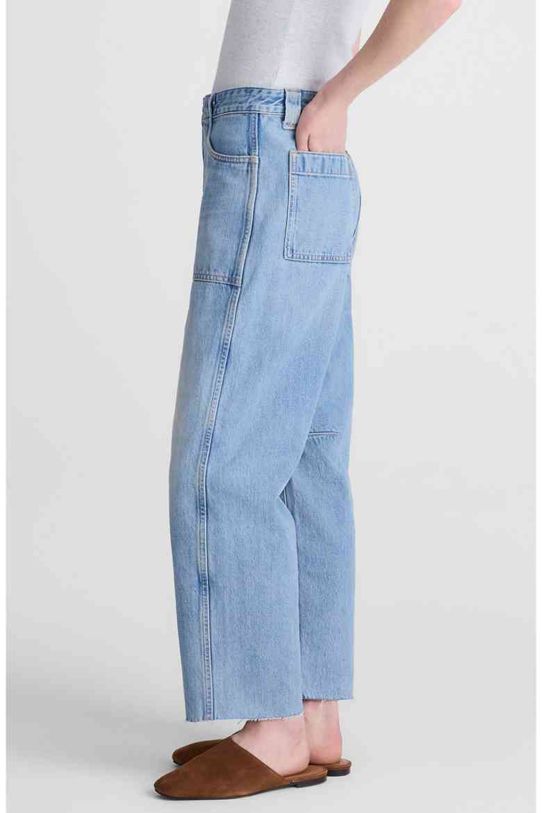 Madewell The Darted Barrel Leg Jean Sz. 27