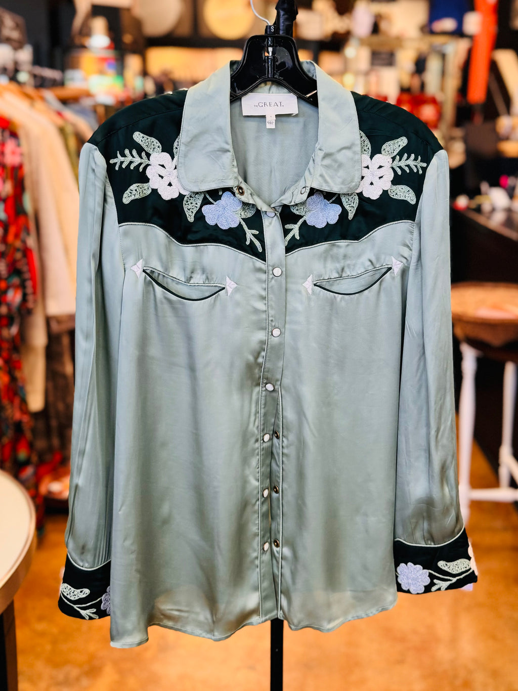 The GREAT. The Western Heritage Button Up Shirt Sz. 1 / Small