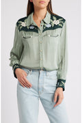 The GREAT. The Western Heritage Button Up Shirt Sz. 1 / Small