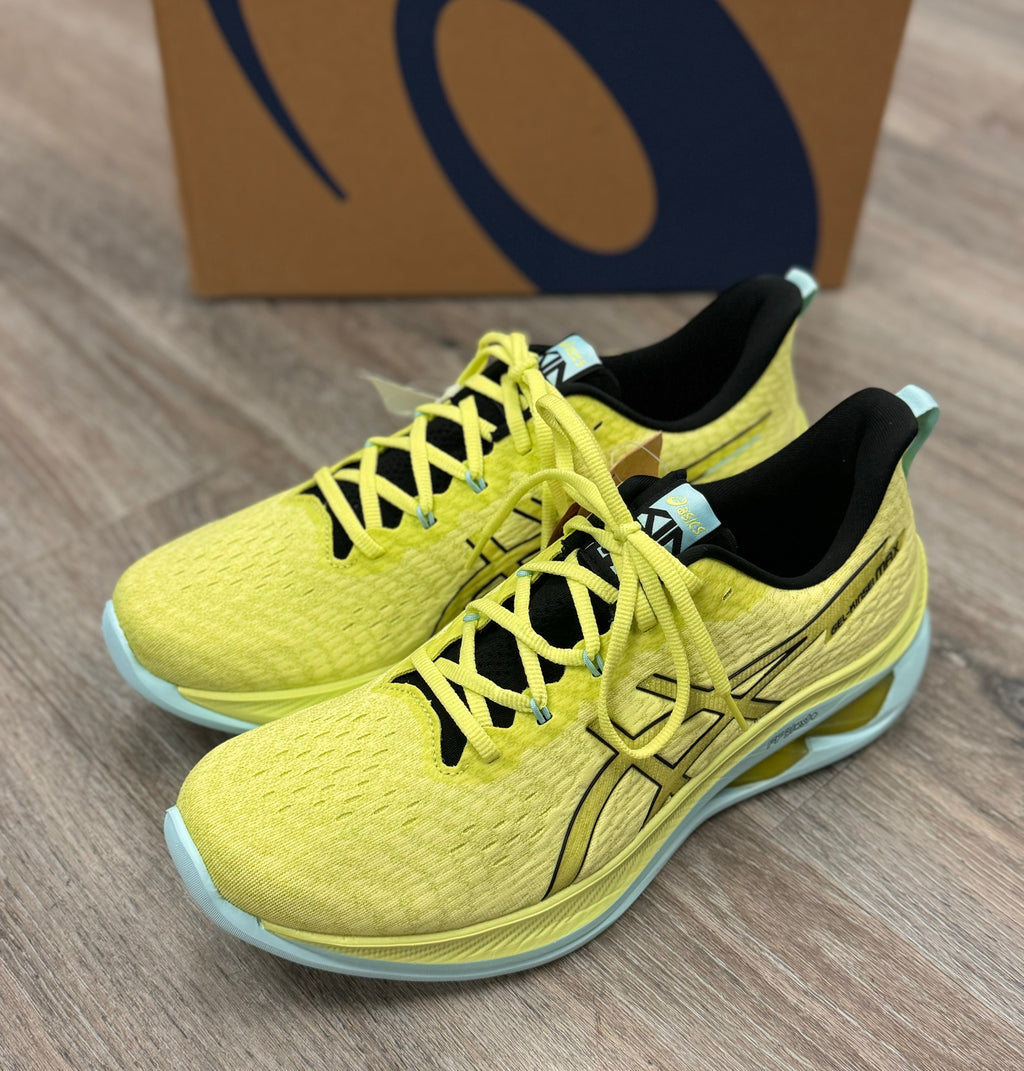 asics Men’s Yellow Gel Kinsei Max Tennis Shows Sz. 12 NEW!