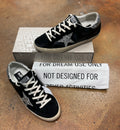 GOLDEN GOOSE Super Star Low Top Glitter Sneaker Sz. 39 / 9
