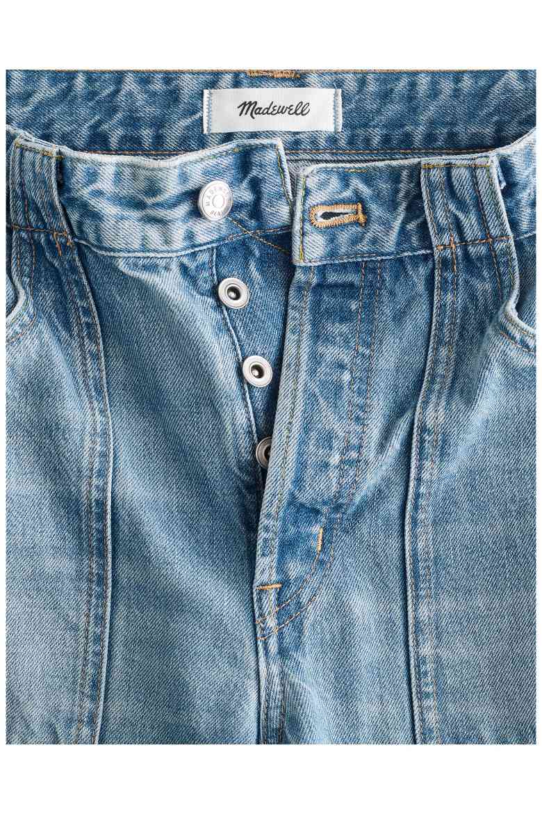 Madewell The Darted Barrel Leg Jean Sz. 27