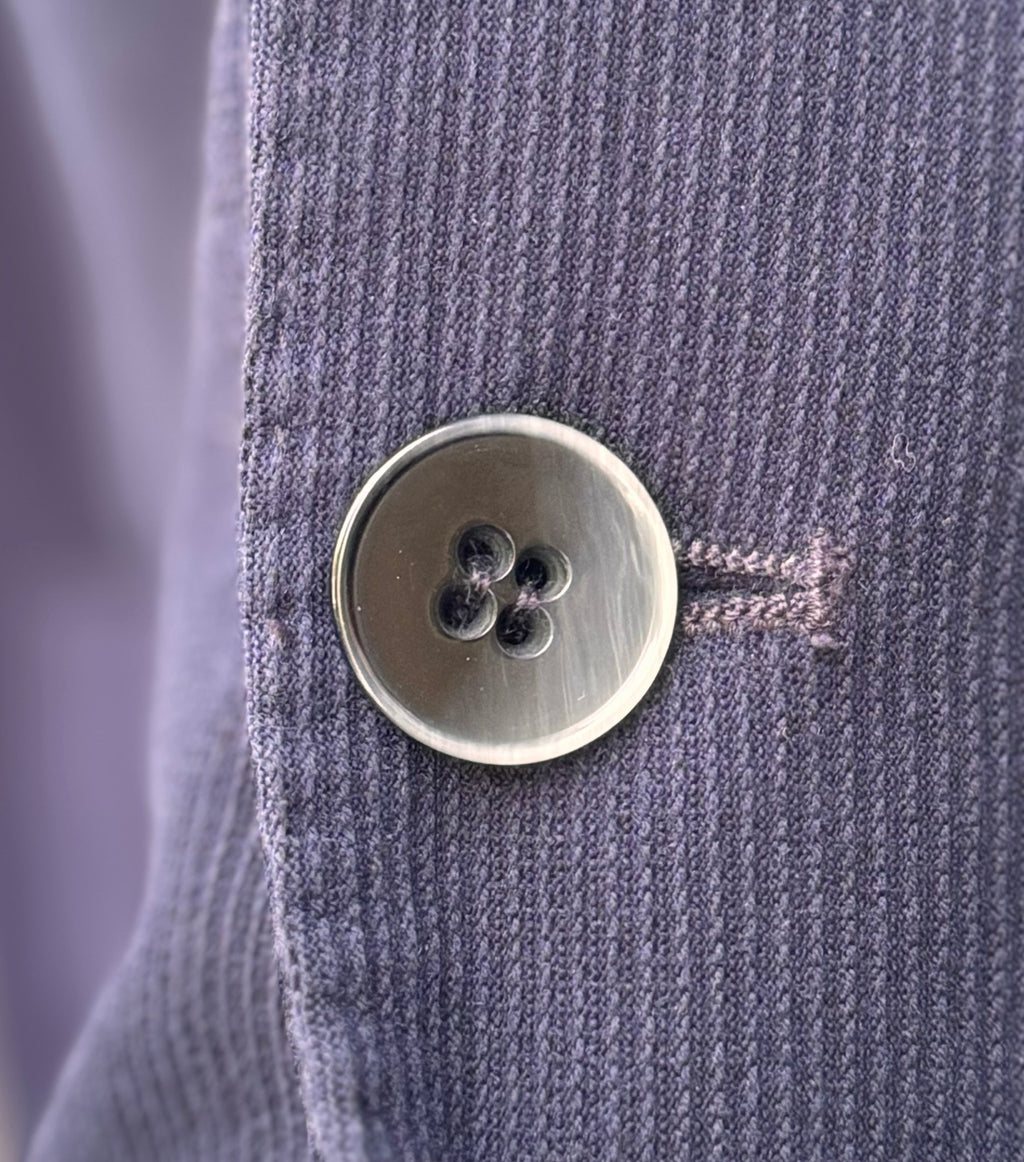 ARMANI COLLEZIONI Men’s Navy Tailored Soft Stretch Blazer Sz. 42