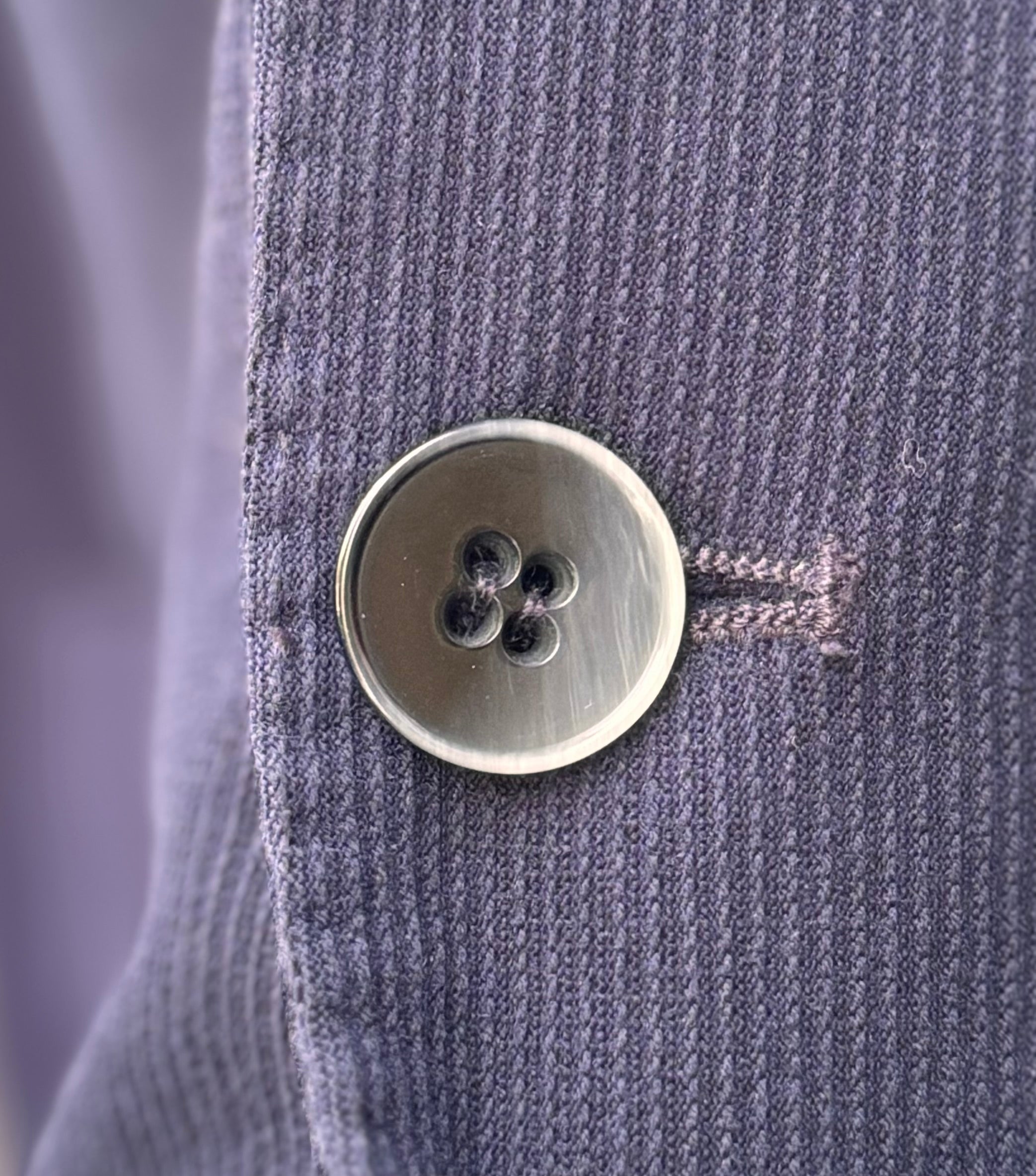 ARMANI COLLEZIONI Men’s Navy Tailored Soft Stretch Blazer Sz. 42
