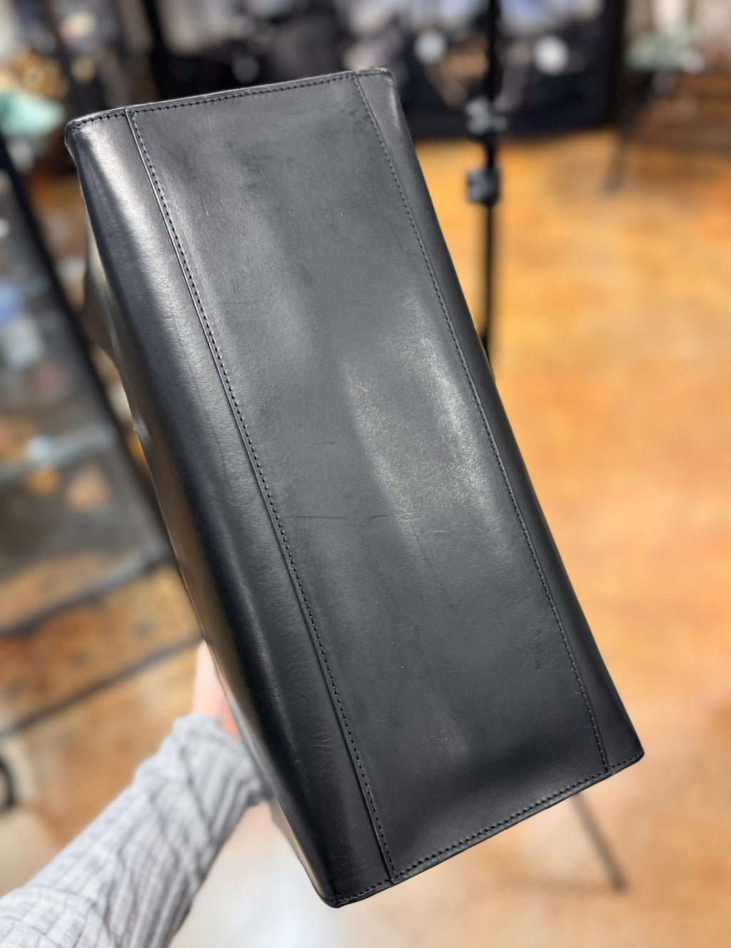 Mansur Gabriel Sun Bag in Calf Skin Leather
