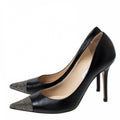 Jimmy Choo Amika Leather Studded Heels Sz. 38