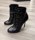 Christian Louboutin Booton 100 Leather Ankle Boots Sz. 39
