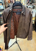 SOLD! Vintage Men’s WILSONS Brown Leather Jacket  - Large