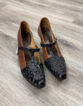 CYDWOQ 2-Tone Leather Heels (New) Sz. 41