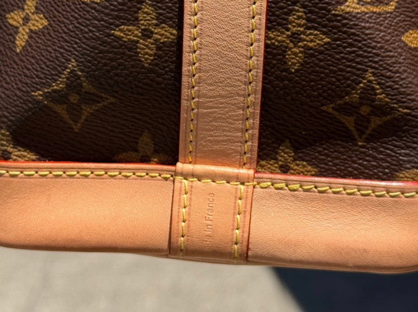 LOUIS VUITTON NOE BB Monogram Canvas/Leather Bucket Bag M46983