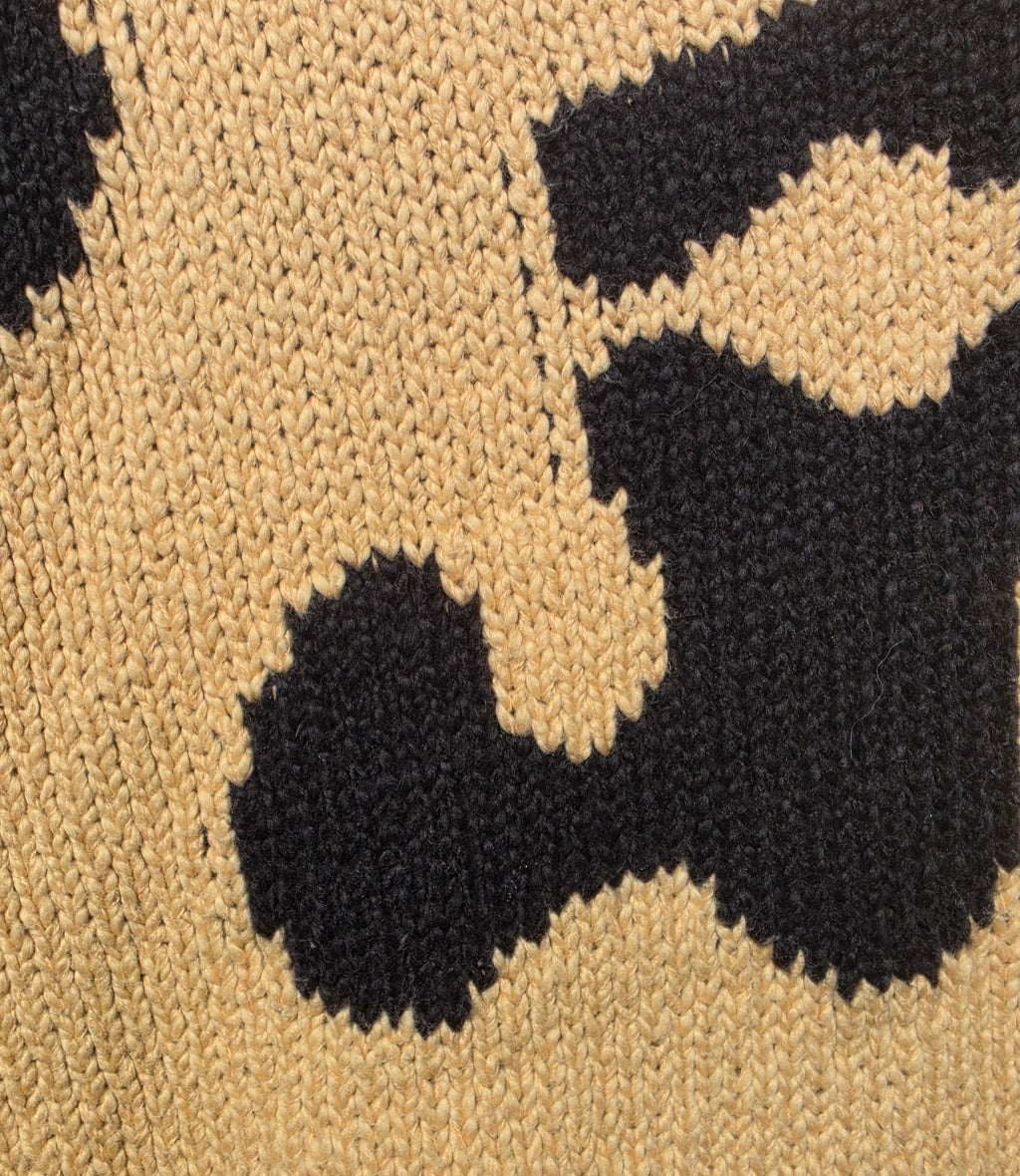 FRAME Crew Neck Pullover 'Abstract Intarsia' Unisex Sweater Sz. Medium