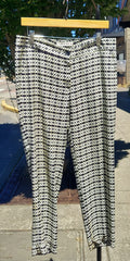 ETRO Milano Straight-leg Geometric Pattern Pants Sz. 44/8