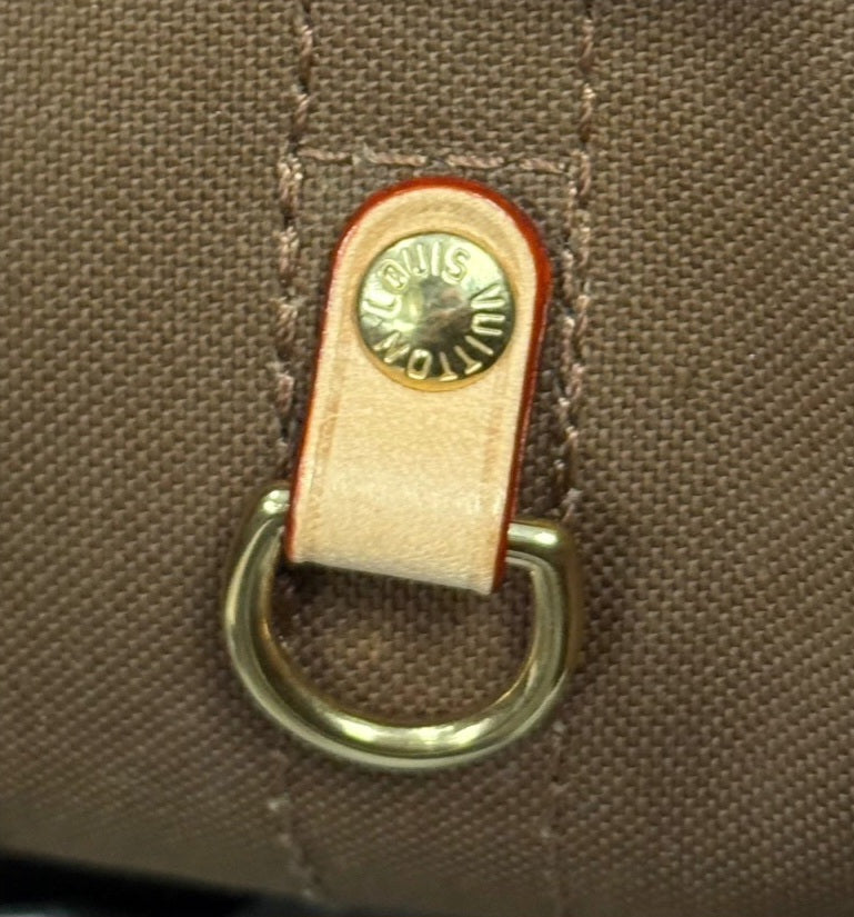 LOUIS VUITTON NOE BB Monogram Canvas/Leather Bucket Bag M46983