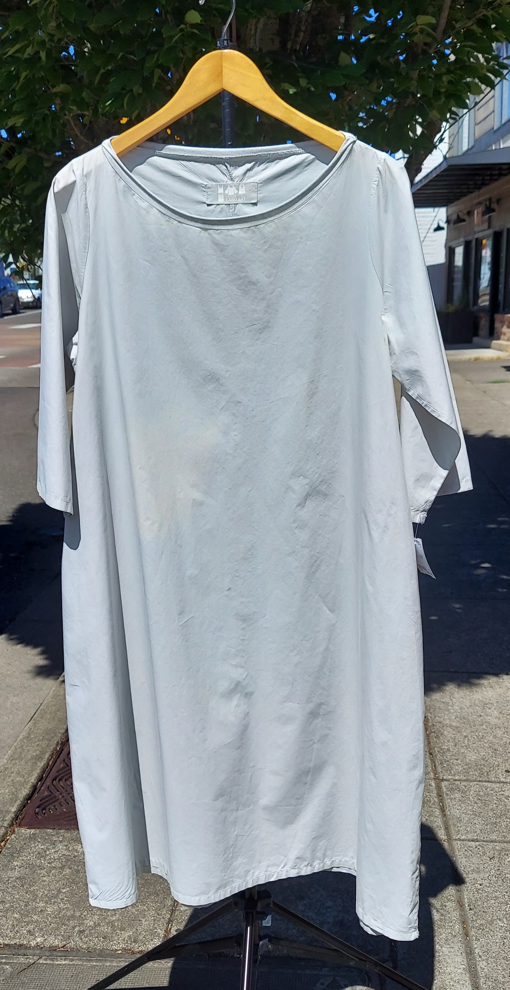 Labo.art Abito Tubino Cotton 3/4 Sleeve Dress Sz. 4/X-Large