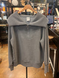 VARLEY Grey Half Zip Vine Funnel Neck Sweatshirt XL