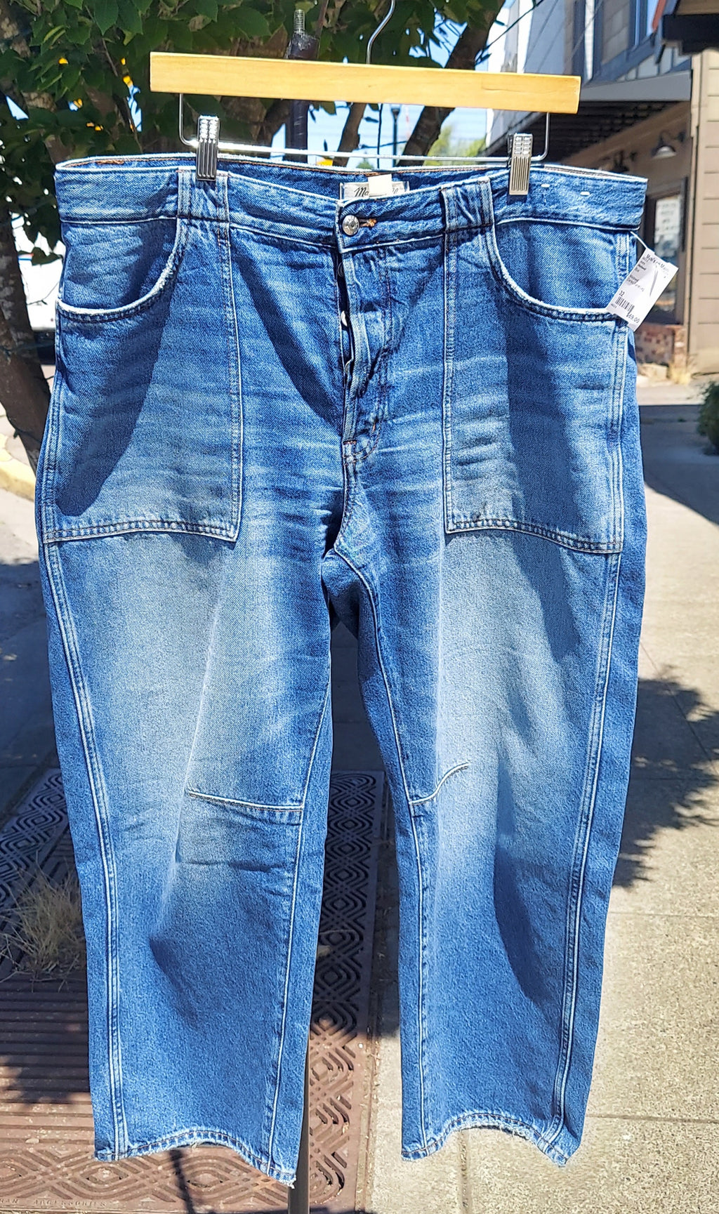 Madewell The Darted Barrel Leg Jeans Sz. 32