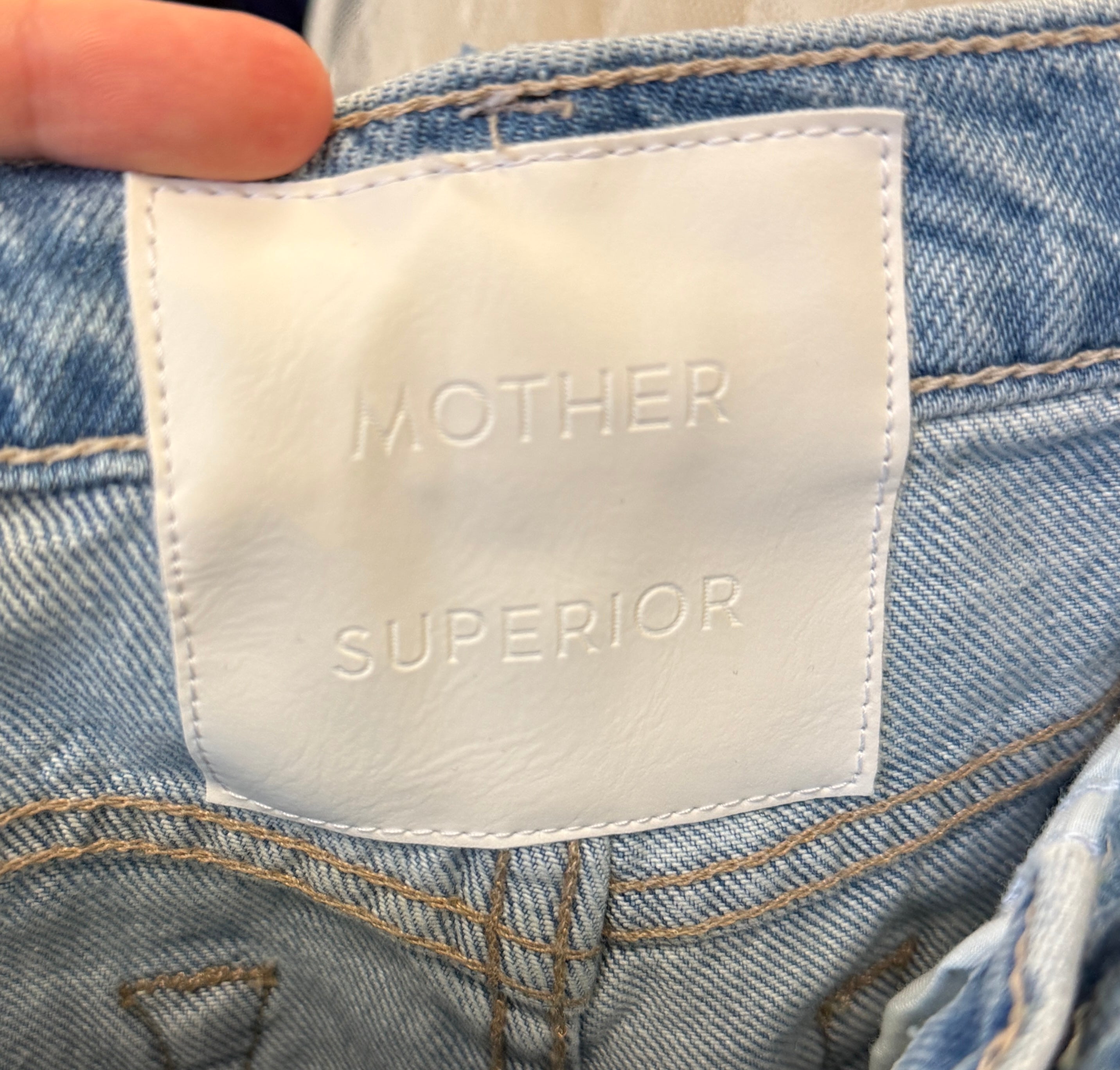 MOTHER Half Pipe Flood Material Girls Jeans Sz. 25