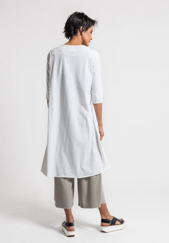 Labo.art Abito Tubino Cotton 3/4 Sleeve Dress Sz. 4/X-Large