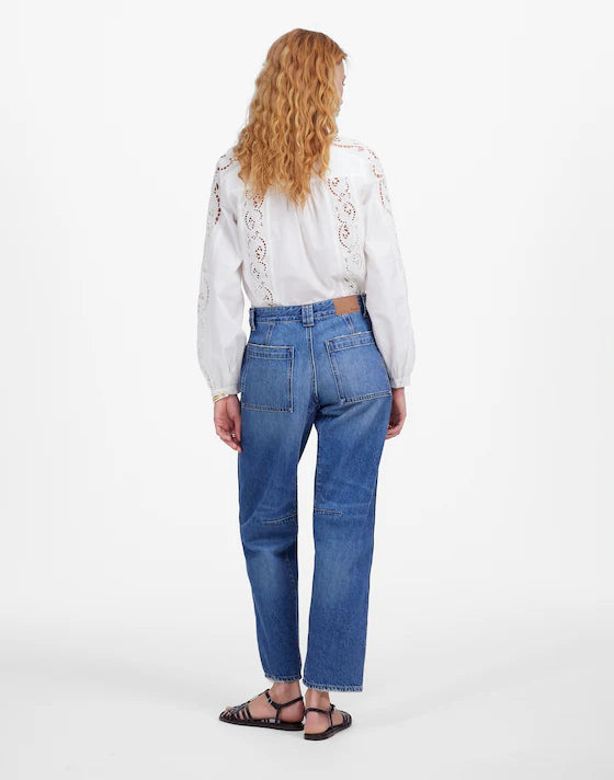 Madewell The Darted Barrel Leg Jeans Sz. 32