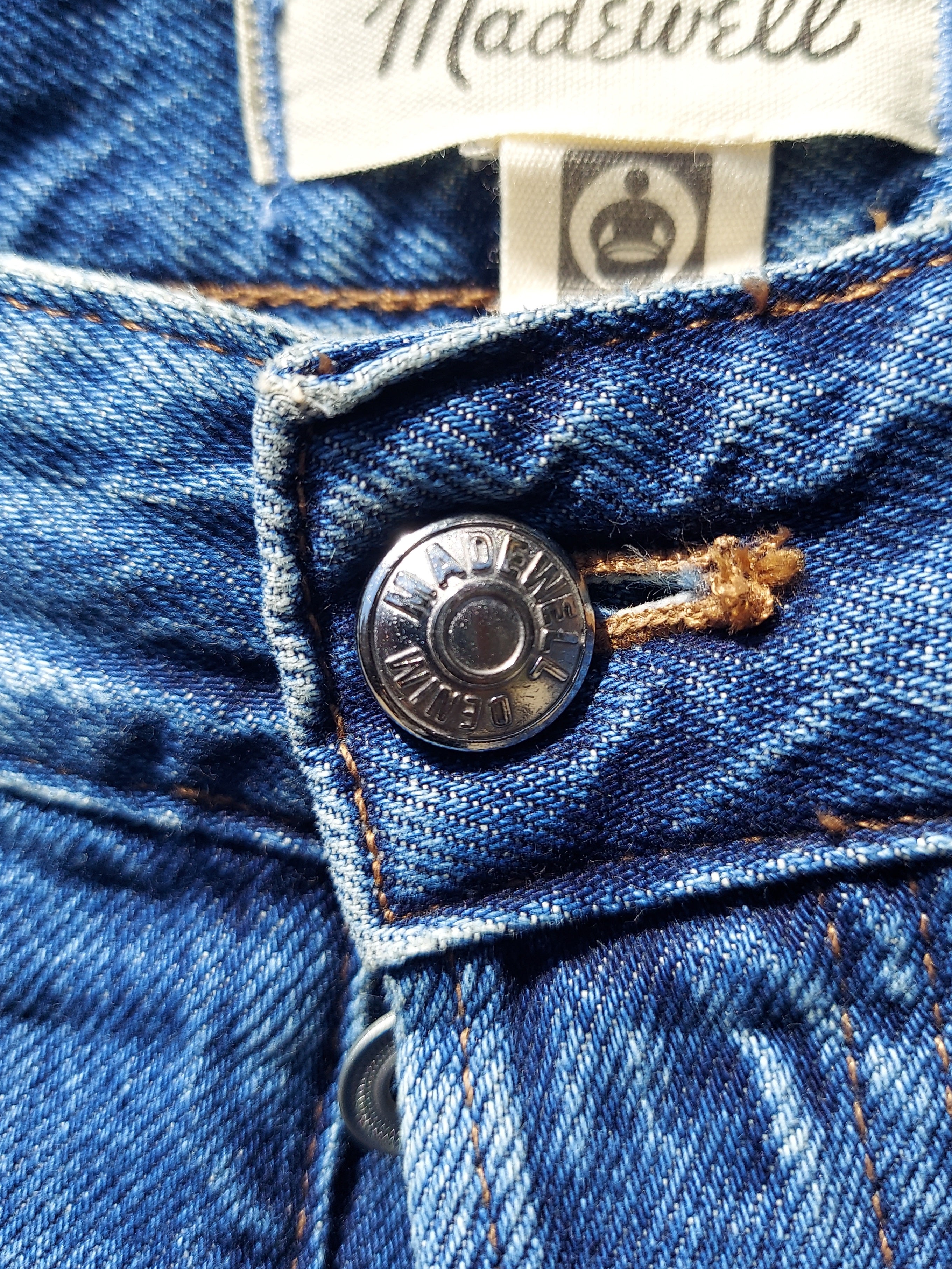 Madewell The Darted Barrel Leg Jeans Sz. 32
