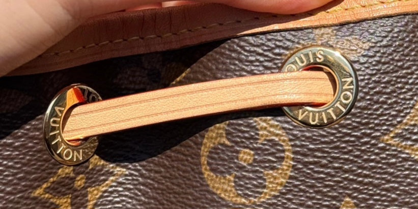 LOUIS VUITTON NOE BB Monogram Canvas/Leather Bucket Bag M46983