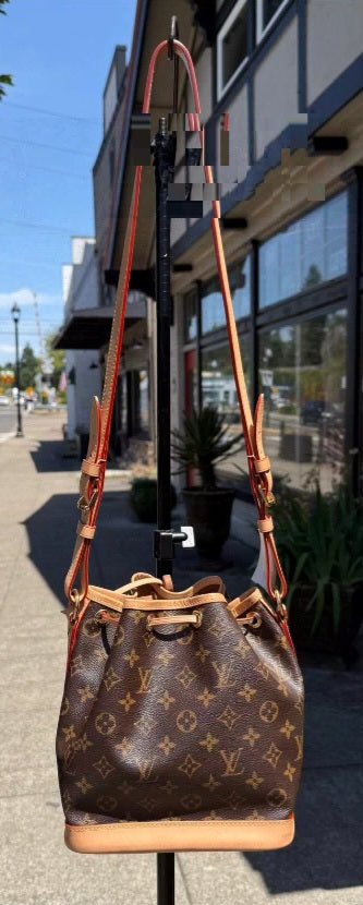 LOUIS VUITTON NOE BB Monogram Canvas/Leather Bucket Bag M46983