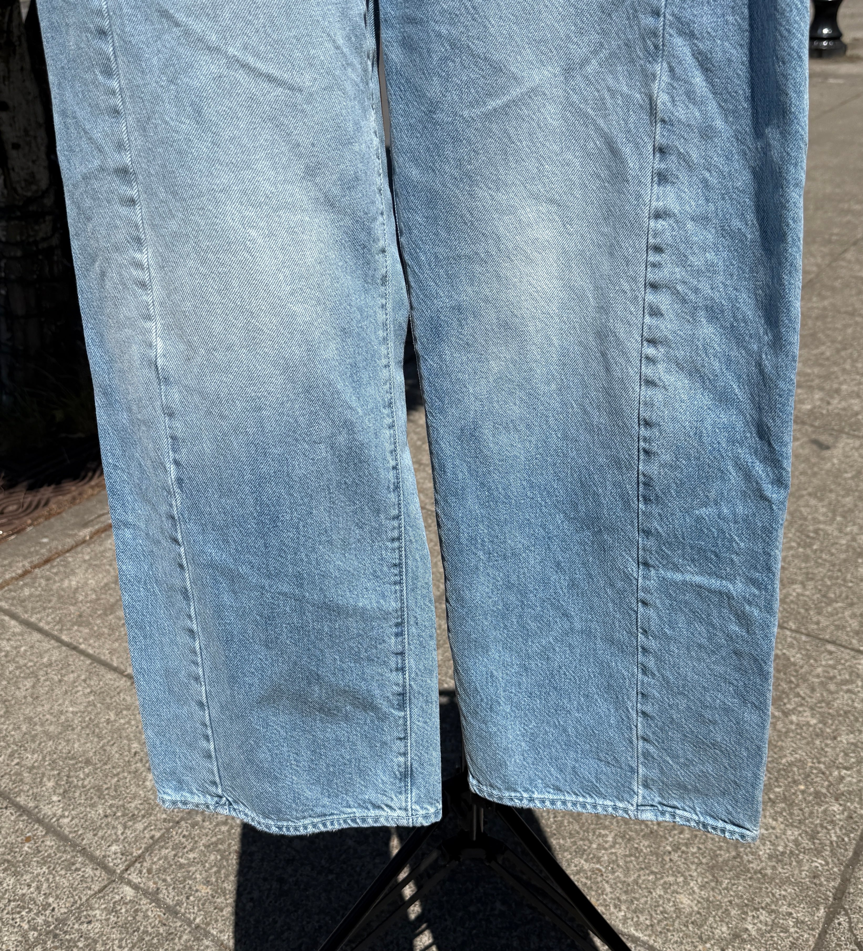 MOTHER Half Pipe Flood Material Girls Jeans Sz. 25