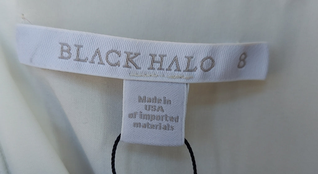 Black Halo Metallic Concrete Jackie O Sleeveless Dress Sz. 8 New w/ Tags!