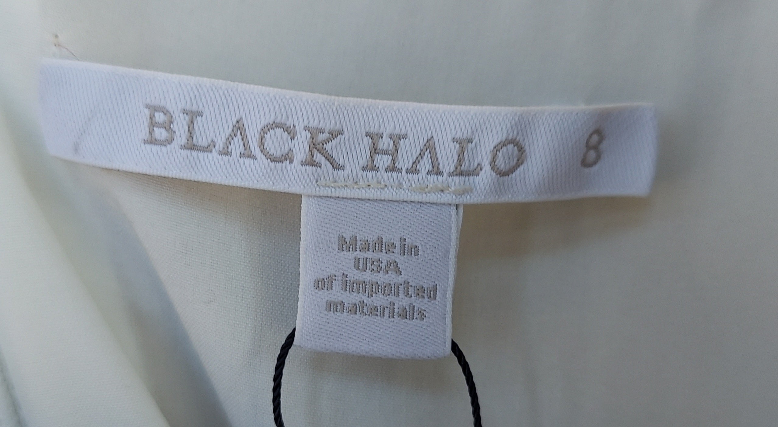 Black Halo Metallic Concrete Jackie O Sleeveless Dress Sz. 8 New w/ Tags!